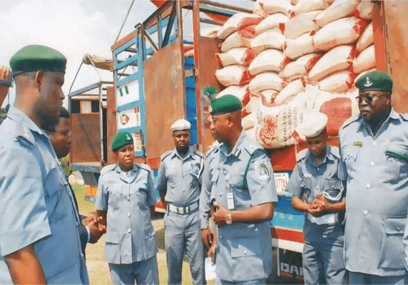 food items confiscated