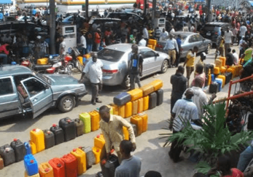 fuel scarcity in Lagos fuel scarcity in Lagos