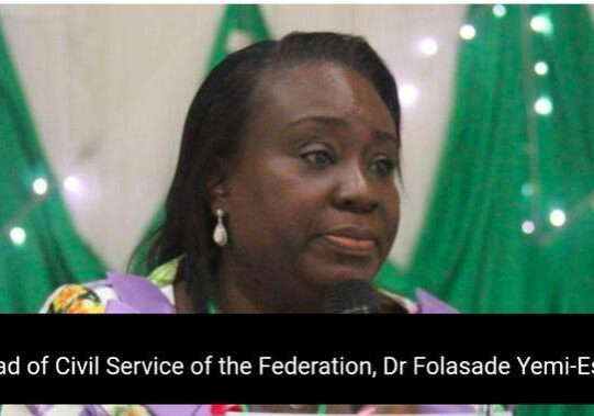 head of civil service