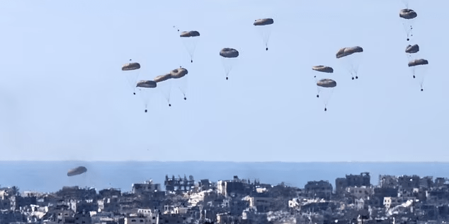 plane drop