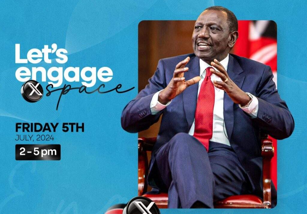 president ruto x space