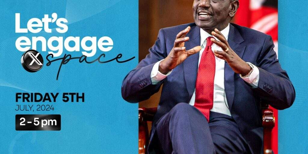 president ruto x space