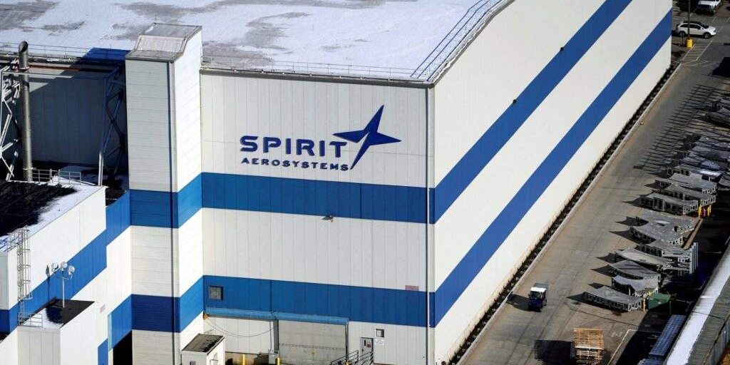 FILE PHOTO: The headquarters of Spirit AeroSystems Holdings Inc, is seen in Wichita FILE PHOTO: The headquarters of Spirit AeroSystems Holdings Inc, is seen in Wichita