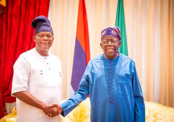 Oyo Guber Poll: Alli, Folarin meet Tinubu over APC ticket [PHOTOS]