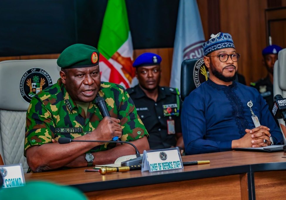 CDS hails Zamfara governor’s 'uncommon support' for Nigerian troops — Daily Nigerian