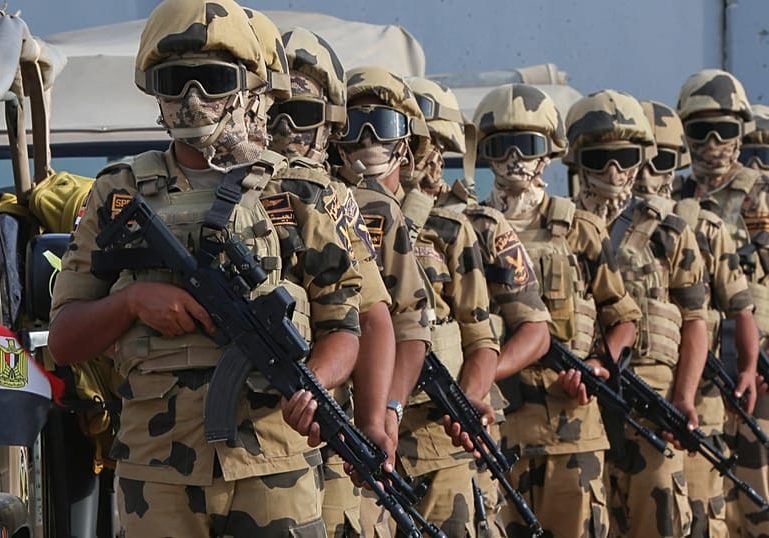 Egypt conducts live-fire military exercises near Israeli border