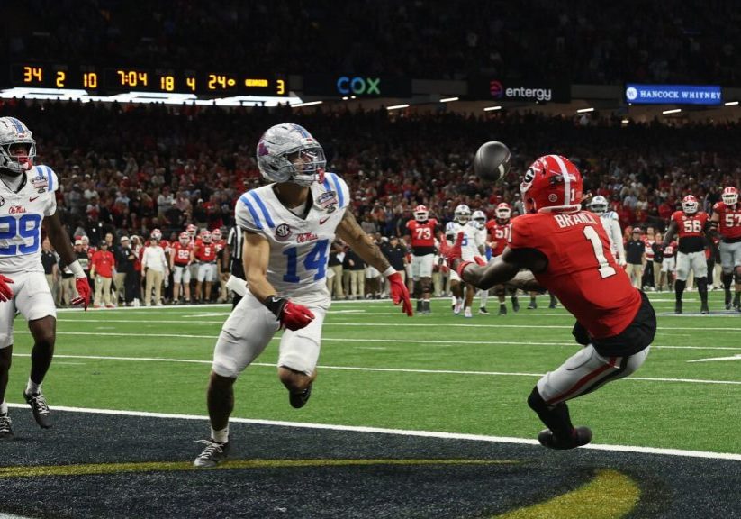 Georgia receiver and draft prospect Zachariah Branch arrested for misdemeanor obstruction