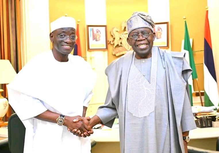 Gov Sule presents 'preferred successor', Sen Wadada to Tinubu