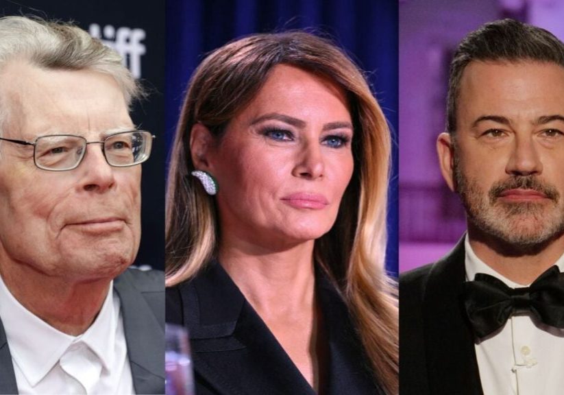 Stephen King jumps to Jimmy Kimmel's defence after Melania Trump calls for him to be fired
