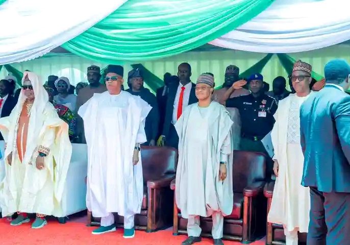 Governor Sani names newly commissioned banquet hall after Brigadier General Abba Kyari