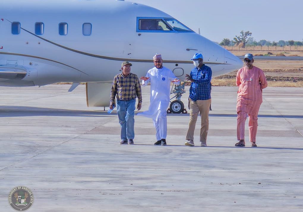 Gov. Lawal hails historic maiden test flight at Gusau International Airport — Daily Nigerian