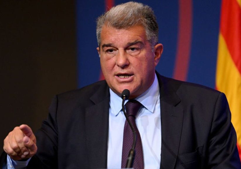 I was right to let Lionel Messi leave Barcelona - Laporta