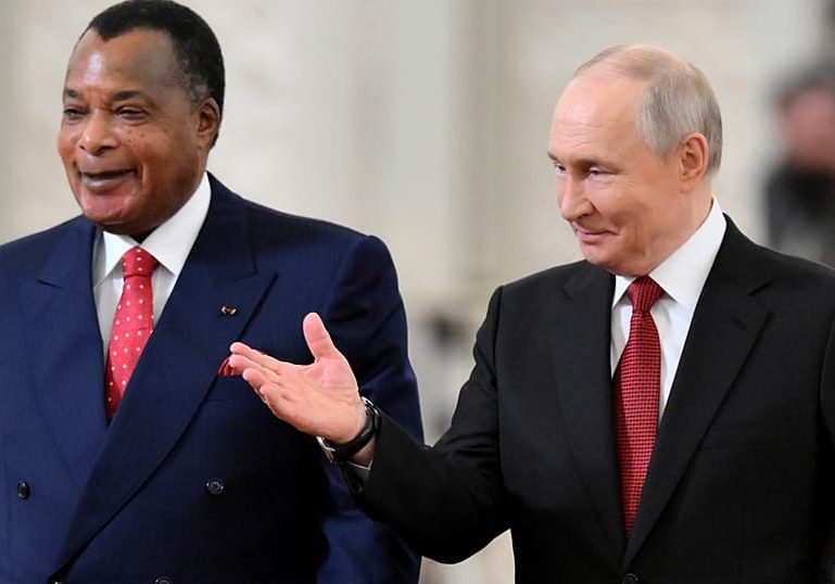 Republic of Congo president holds talks with his Russian counterpart