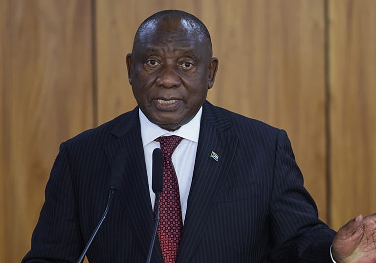 South Africa says France has disinvited it from G7 gathering in June