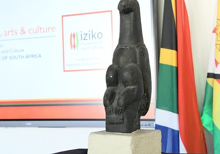 South Africa returns looted human remains and sacred carving to Zimbabwe