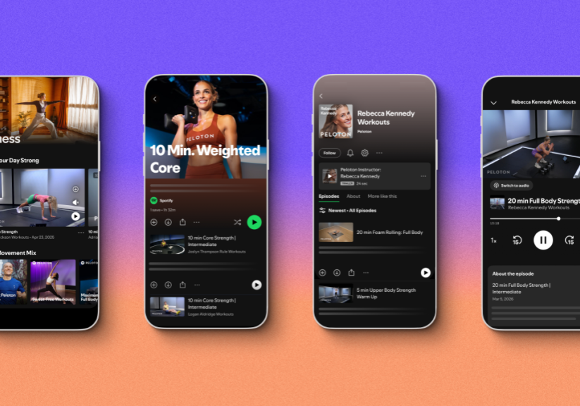 Spotify launches new fitness hub with guided workouts and Peloton classes