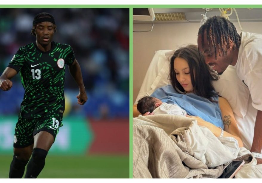 Onyemaechi, Portuguese partner welcome first child