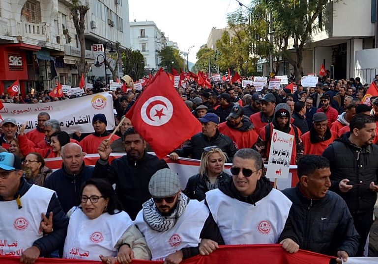 Leader of Tunisia's UGTT union calls for end to internal divisions